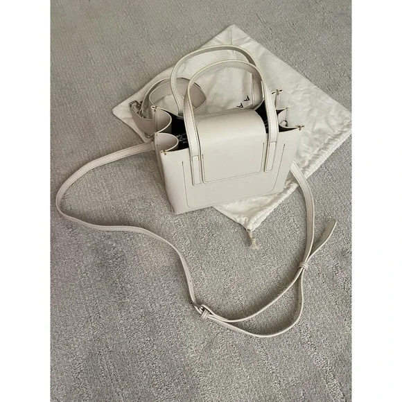 AALLYN Stella Satchel Mini Shoulder Bag Purse With Dust Bag - Picture 9 of 14